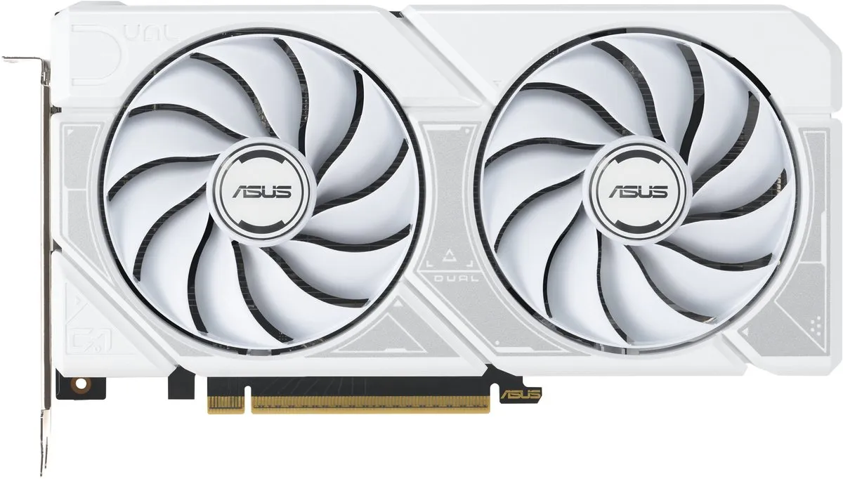 ASUS Dual RTX5060TI-O8G-WHITE GeForce RTX 5060 Ti 8GB - Wit