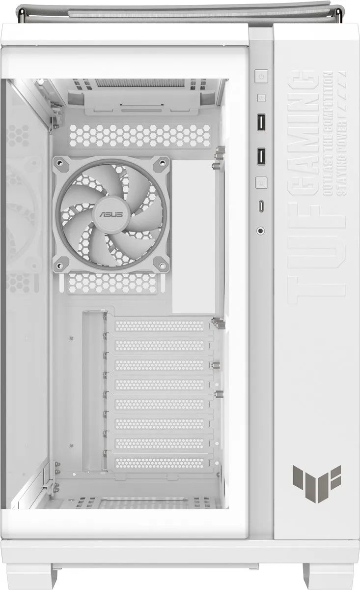 ASUS TUF Gaming GT502 Horizon TG ARGB Midi Tower - Wit