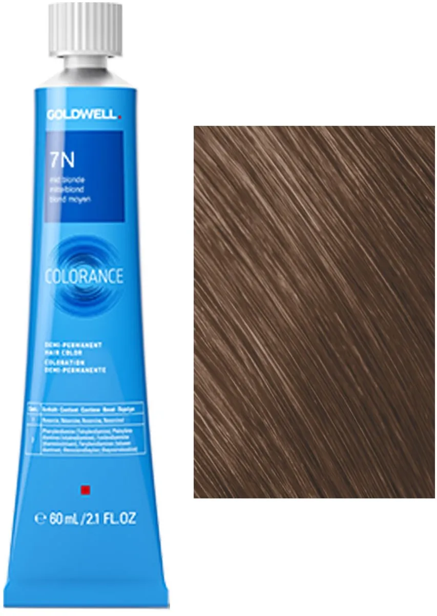 Goldwell Colorance Color Tube 7-N Mid Blonde 60ml
