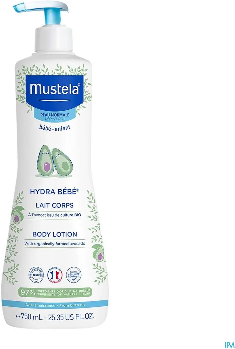 Mustela Hydra Body Milk 750ml