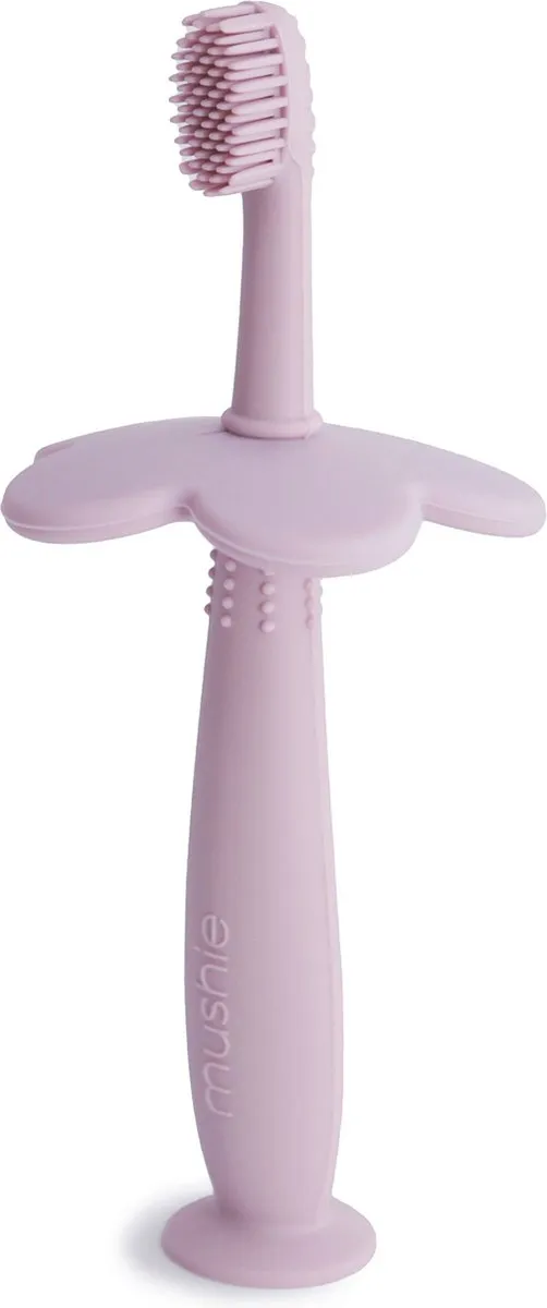 Mushie Training Tandenborstel Soft Lilac
