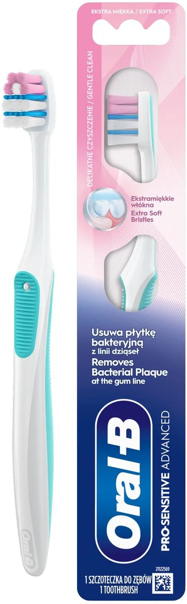 Oral-B Pro-Sensitive Advanced Extra Zachte Tandenborstel - Blauw/Roz/Wit