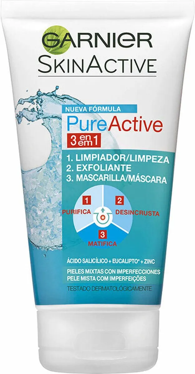 Garnier Pure Active Gezichtsreinigingsgel 150ml