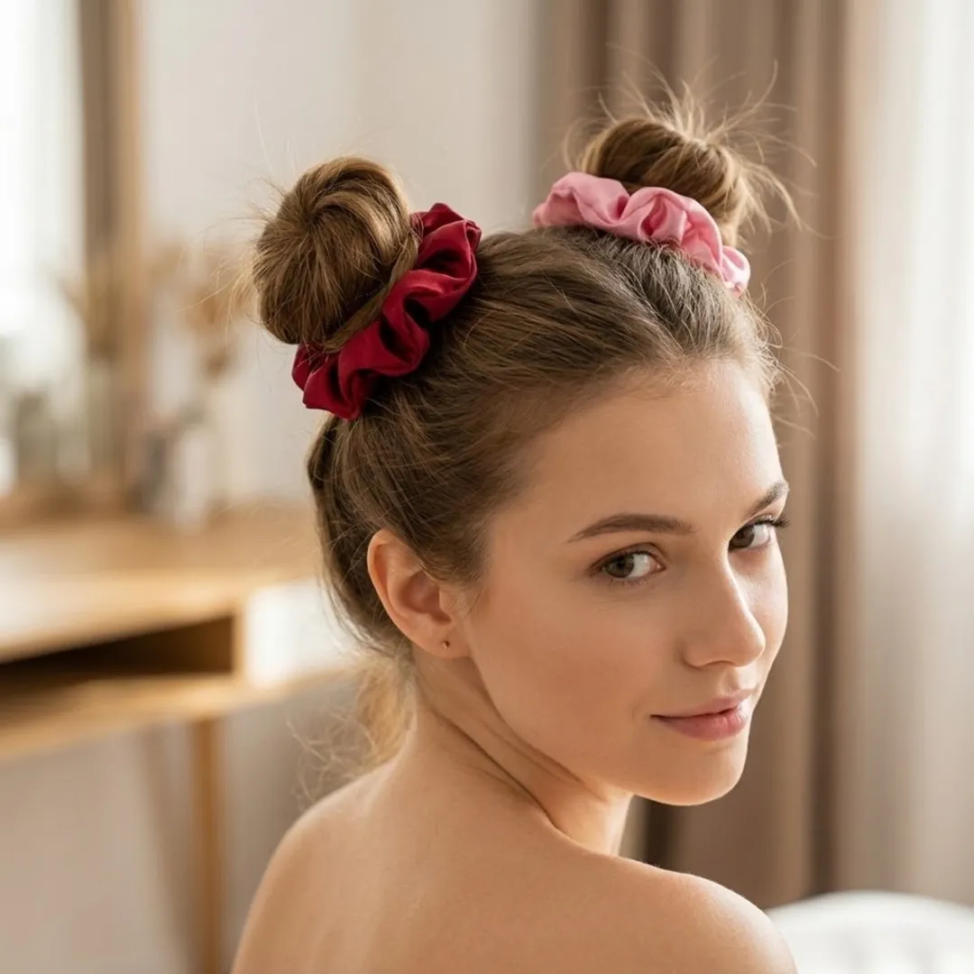 NUVEX Haaraccessoires Set 1109 Stuks - Rood/Roze/Zwart