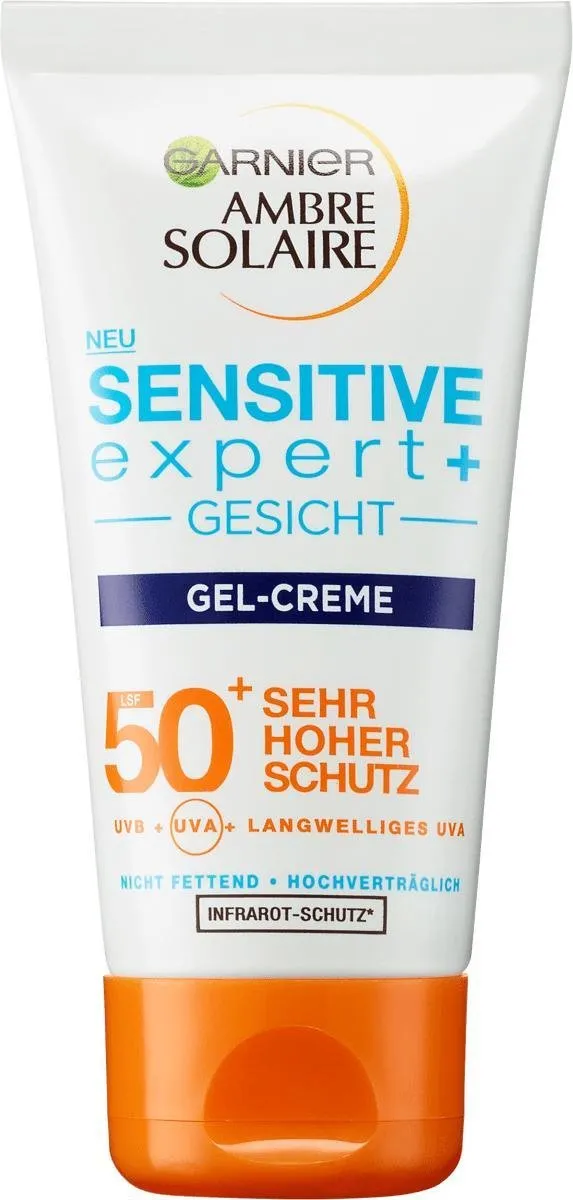 Garnier Ambre Solaire Zonnebrandgel Gezicht 50ml