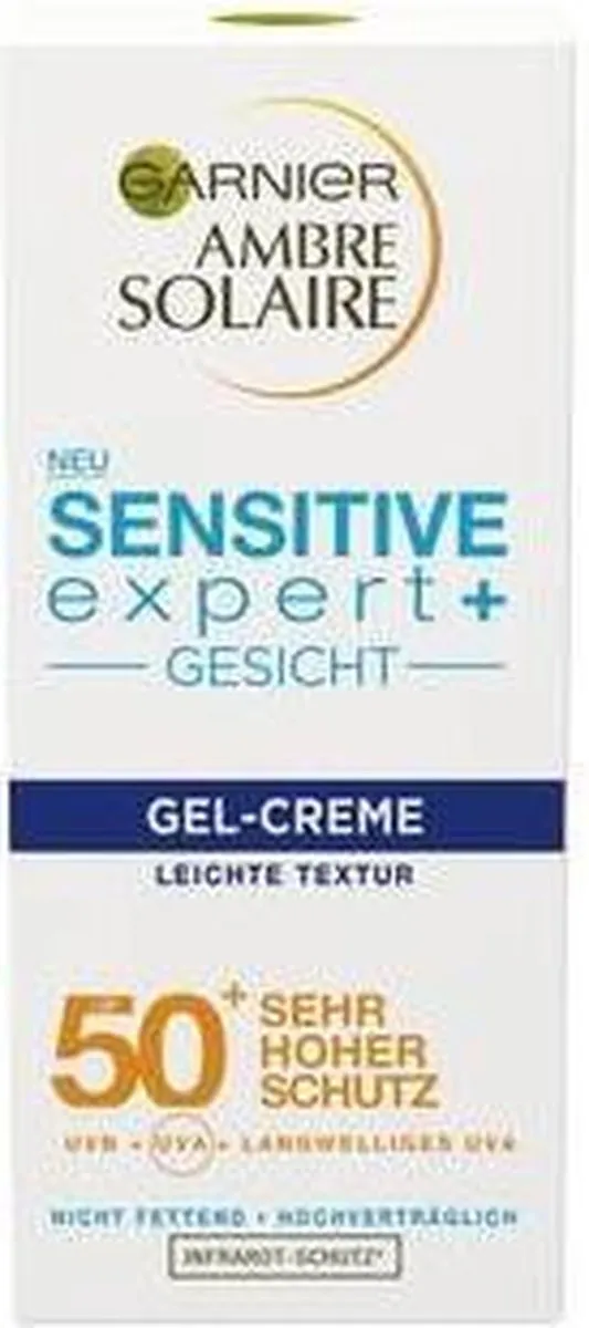 Garnier Ambre Solaire Zonnebrandgel Gezicht 50ml
