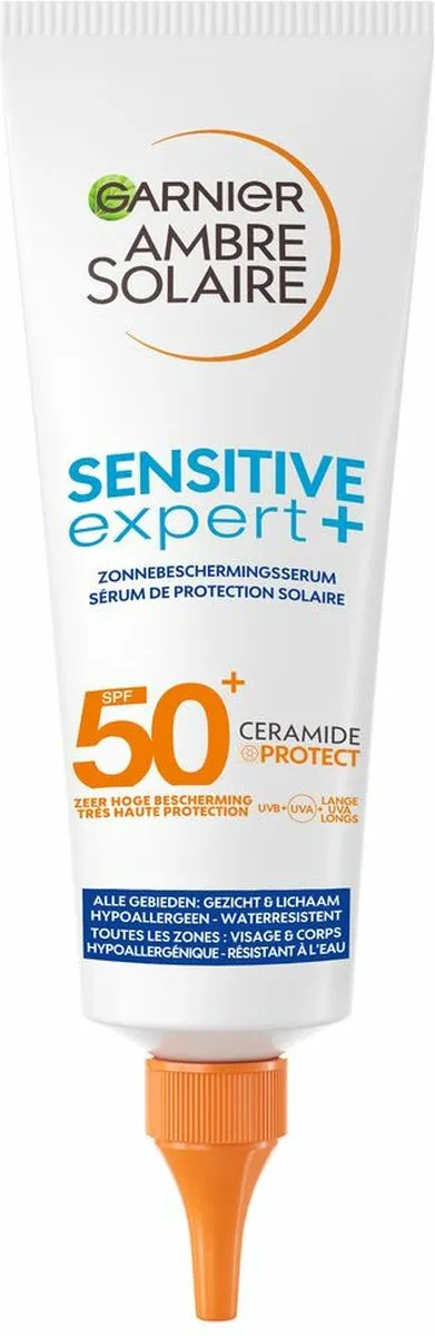Garnier Ambre Solaire Sensitive Expert Zonneserum SPF 50+ - 6 Stuks