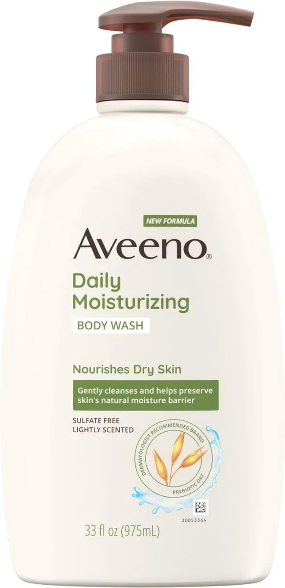 Aveeno Daily Moisturizing Body Wash – Voor Droge & Gevoelige Huid – 975ml