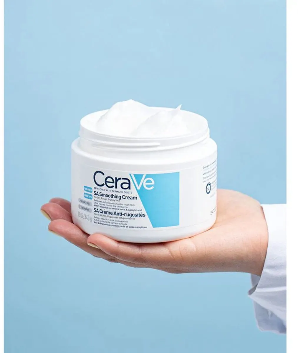 CeraVe SA Smoothing Cream 1020g - 3 Stuks