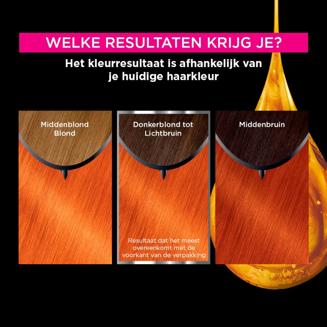 Garnier Olia Intens Koper 7.40 Haarverf - 232g