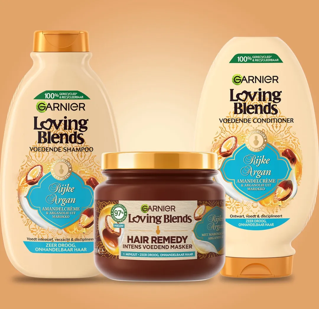 Garnier Loving Blends Shampoo Arganolie 300ml