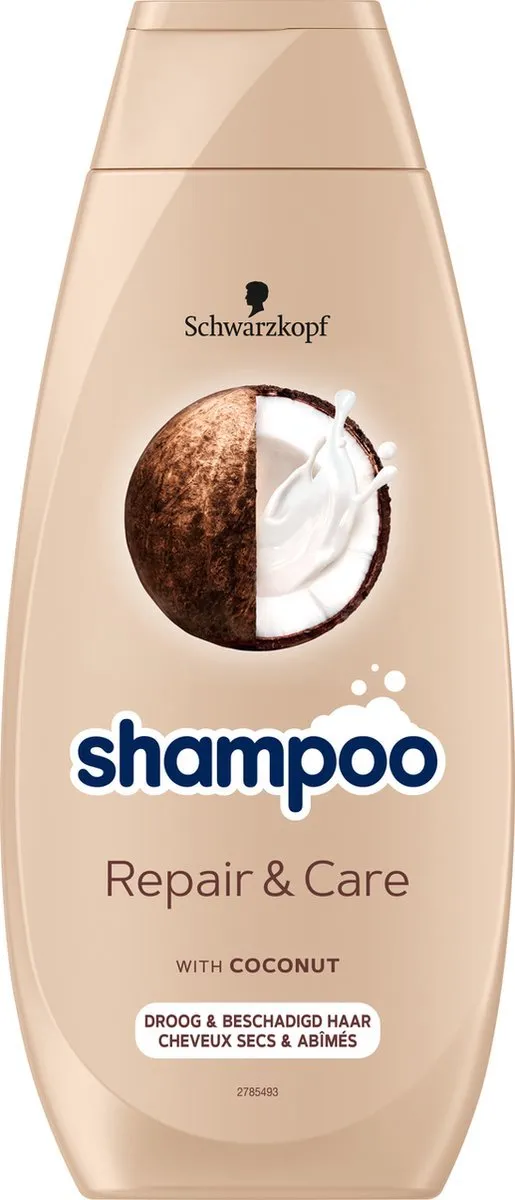 Schwarzkopf Repair & Care Shampoo 400ml - 16 Stuks