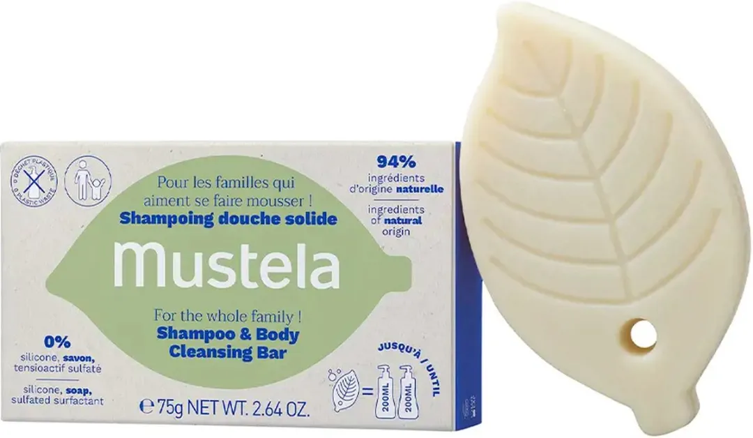 Mustela Bio Shampoo Bar 75g