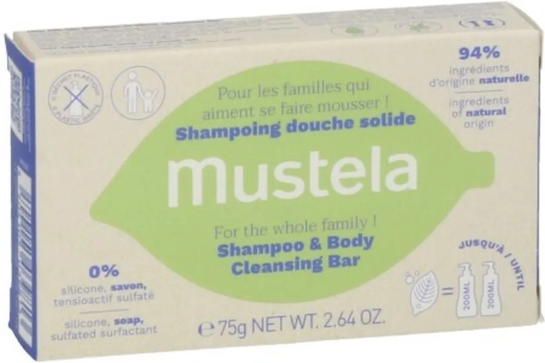 Mustela Bio Shampoo Bar 75g
