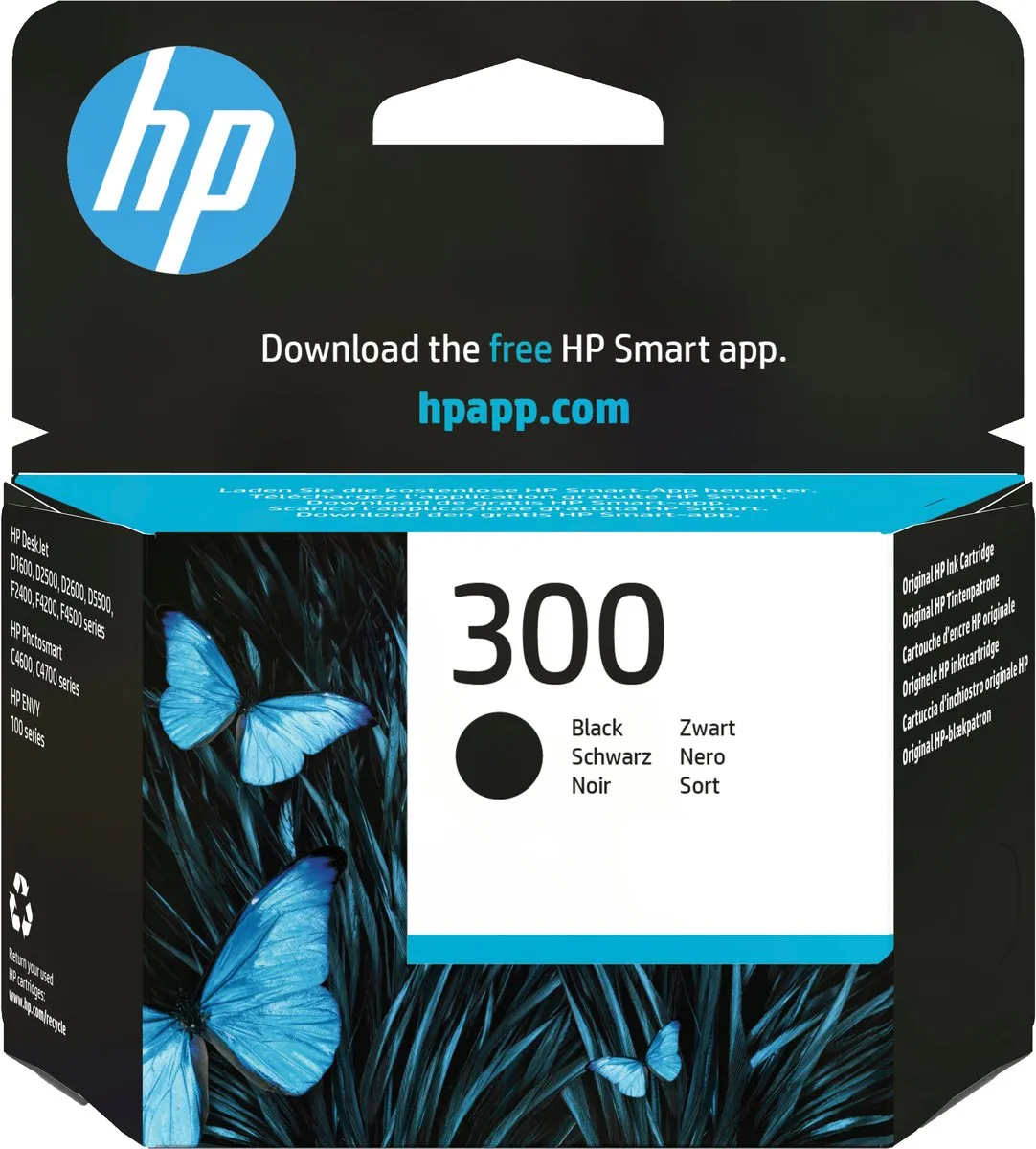 HP 300 CC640EE Inktcartridge
