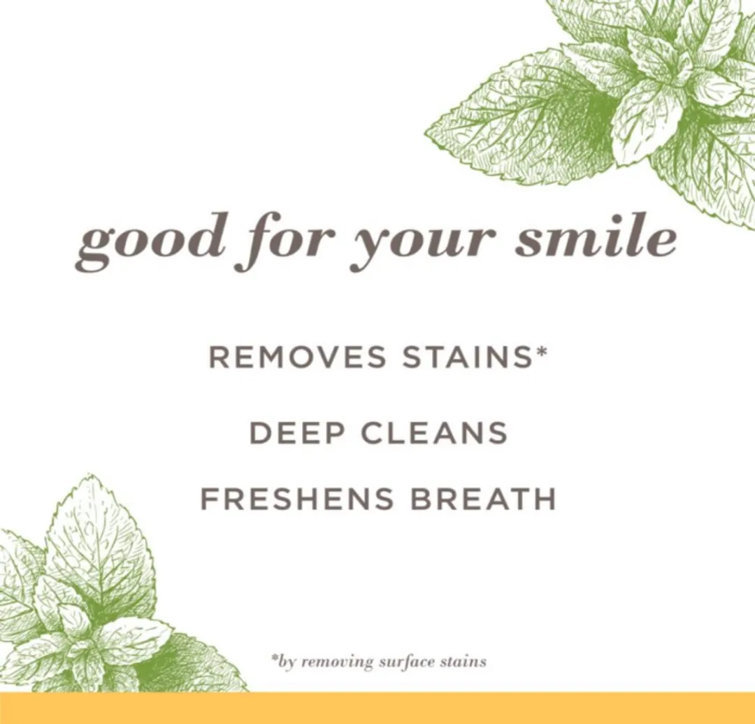 Burt's Bees Purely White Zen Peppermint Tandpasta 133g