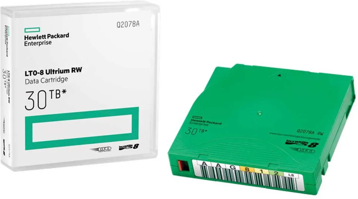 HP LTO-8 Q2078A Tape - 12TB/30TB