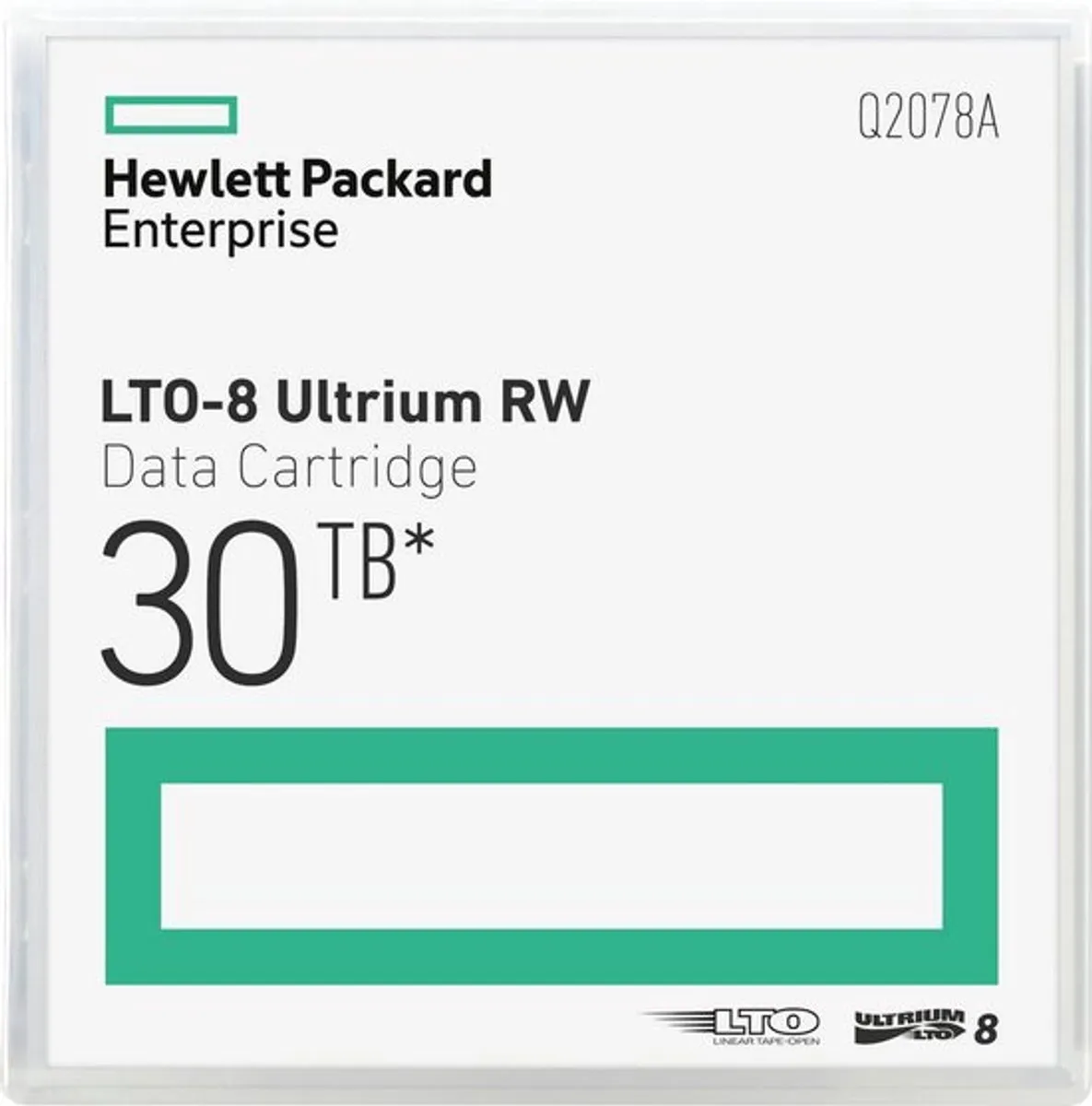 HP LTO-8 Q2078A Tape - 12TB/30TB