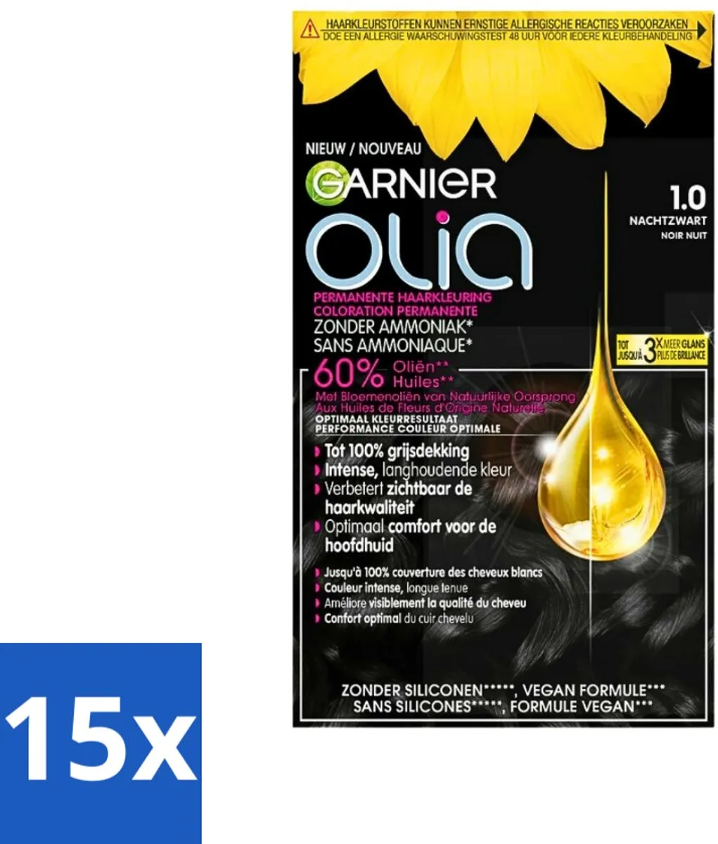 Garnier Olia 1 Haarkleuring Zwart