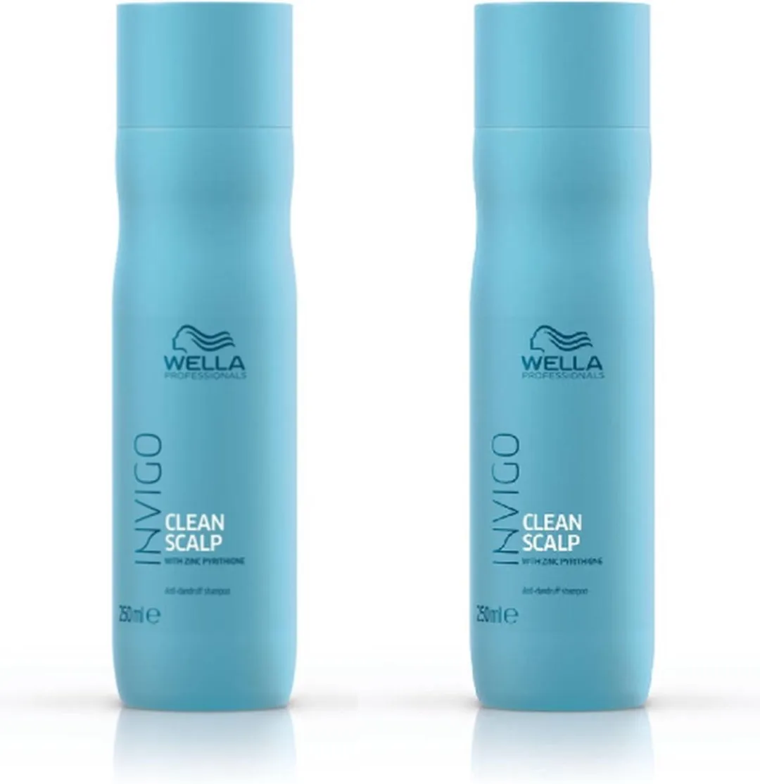Wella Invigo Balance Clean Scalp Anti-roos Shampoo 2x250ml