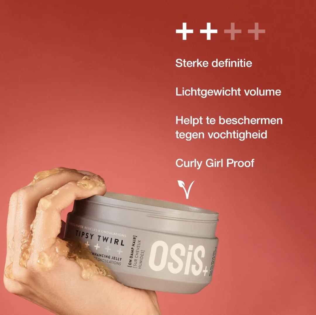 Schwarzkopf Osis Curl Set - 750ml (3x) - Krullend haar