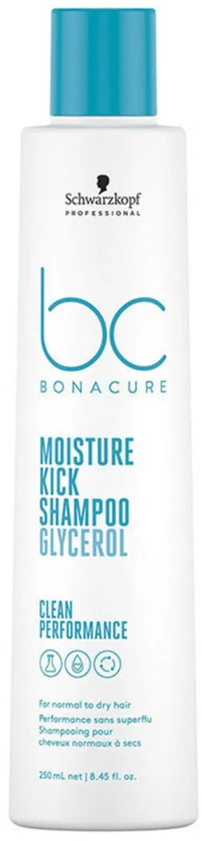 Schwarzkopf BC Moisture Kick Shampoo 250ml - Krullend haar