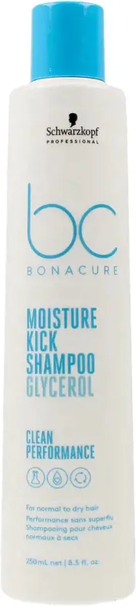 Schwarzkopf BC Moisture Kick Shampoo 250ml - Krullend haar