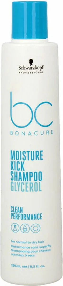 Schwarzkopf BC Moisture Kick Shampoo 250ml - Krullend haar