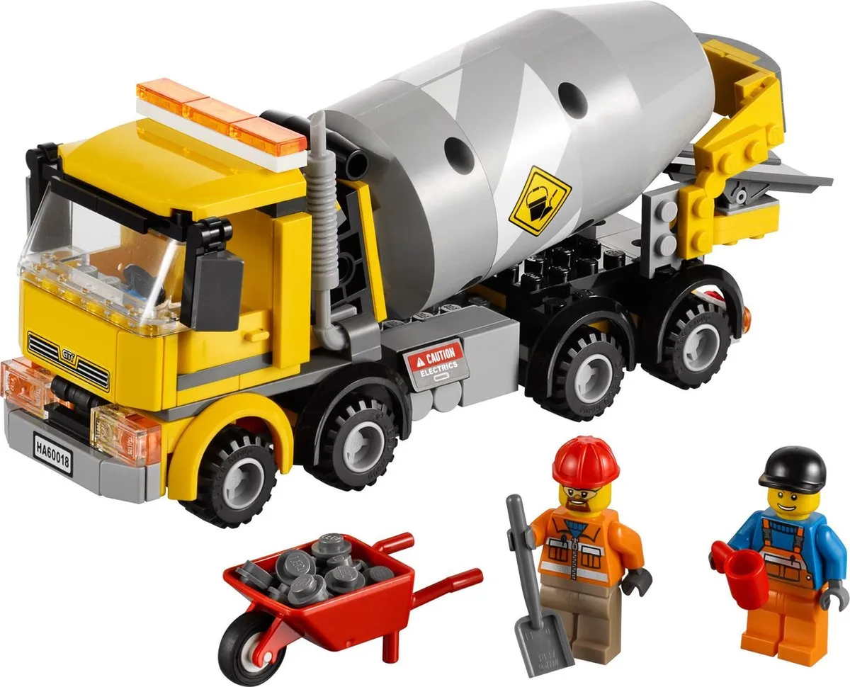 LEGO City Cementwagen 60018 - 221 Stukken