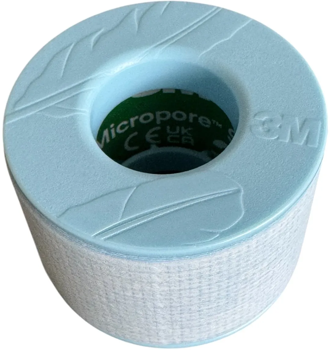 3M Micropore S Hechtpleister 2,5cm x 5m - Blauw