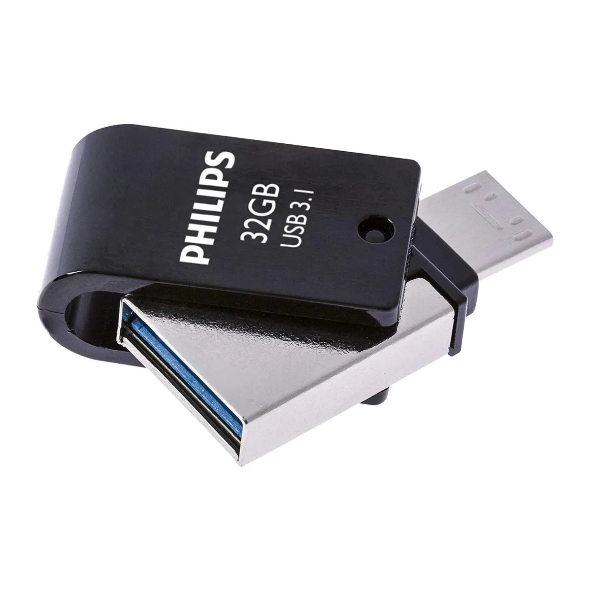 Philips FM32DC152B USB Stick 32GB - 2 Stuks - Zwart