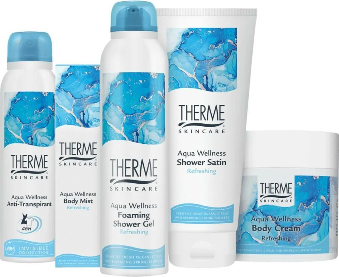 Therme Skincare Aqua Wellness Body Mist - 6x60ml