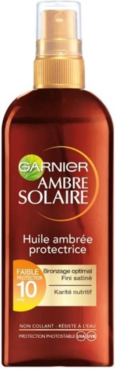 Garnier Ambre Solaire Zonnebrandspray Olie SPF 10 150ml