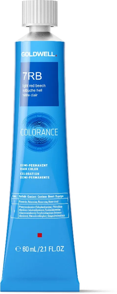 Goldwell Colorance Color Tube 7-RB Light Red Beech 60ml - afbeelding 5 van 6