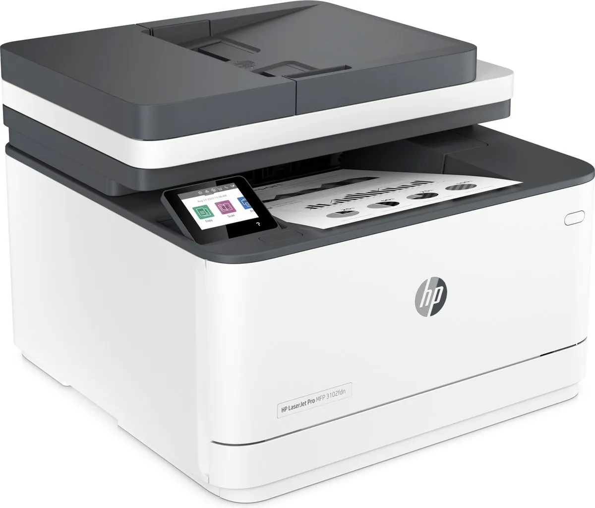 HP LaserJet Pro MFP 3102fdn All-in-One - 250 Vel - Wit