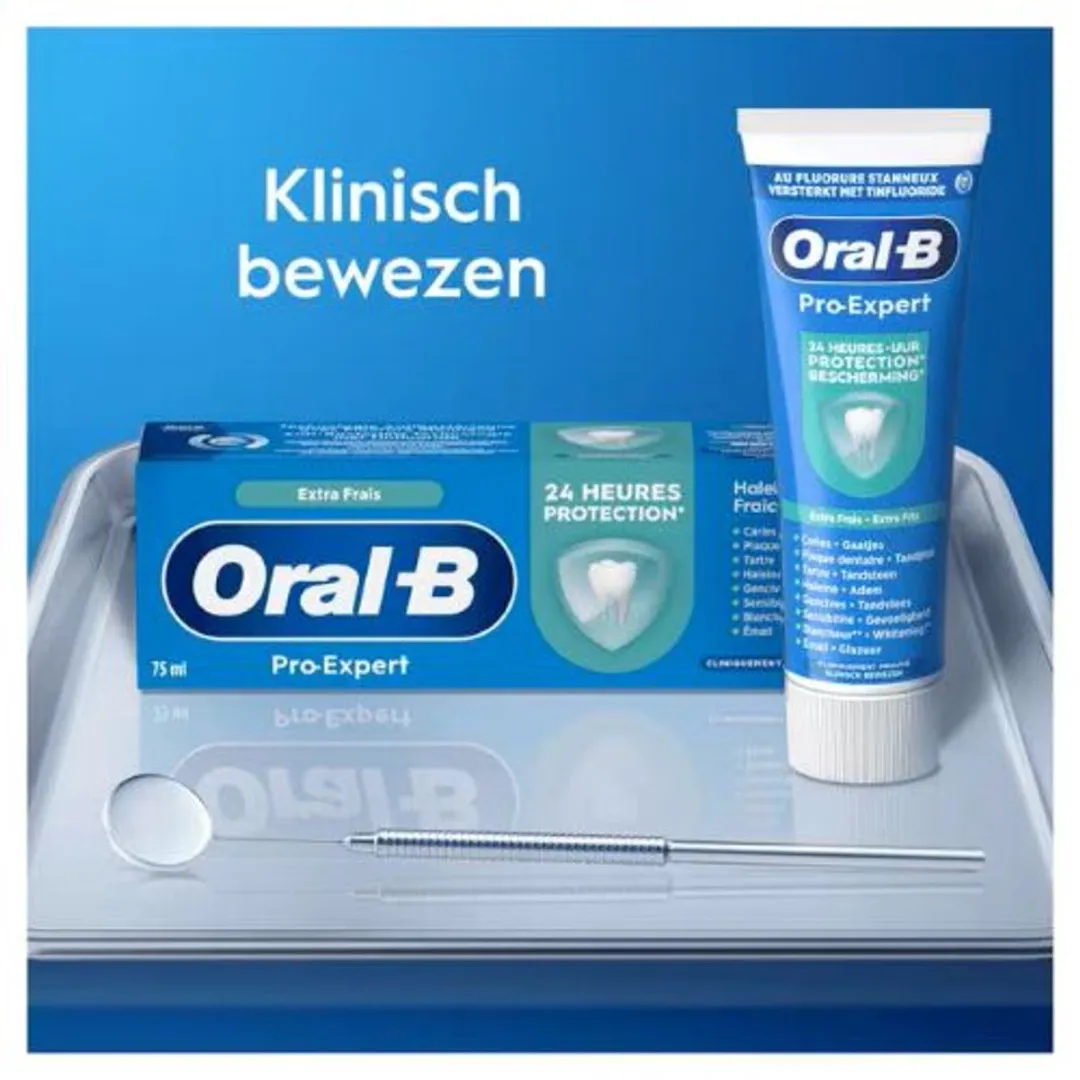 Oral-B Pro-Expert Frisse Adem Tandpasta 225ml - 3 Stuks