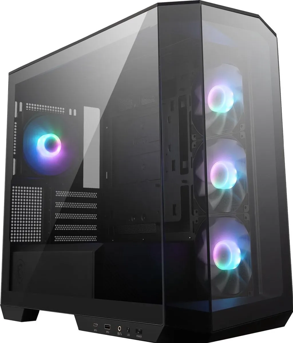 MSI MAG PANO 100R Midi Tower - Zwart