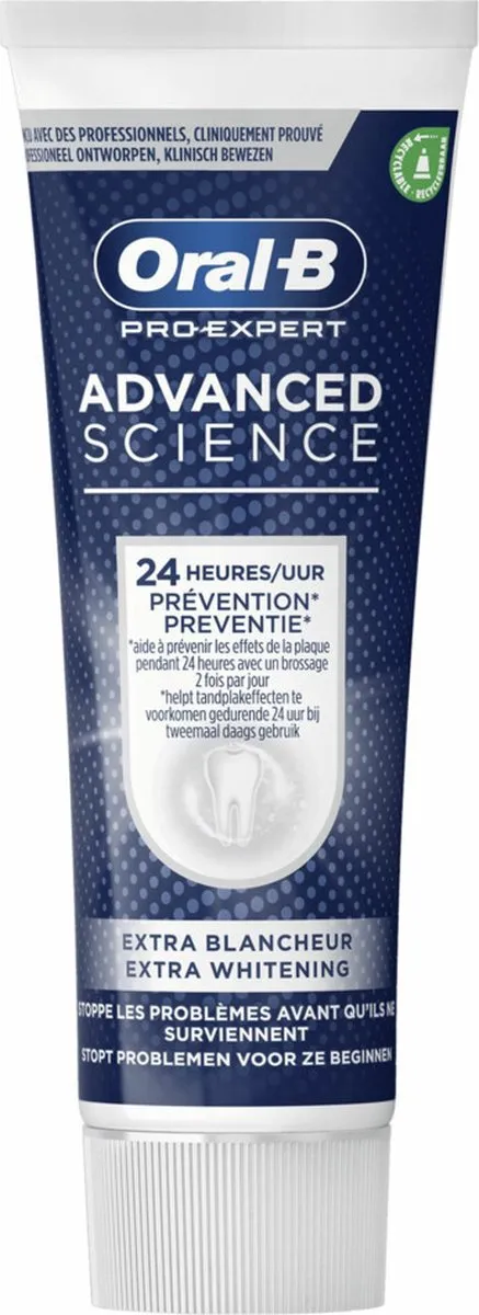 Oral-B Pro-Expert Advanced Science Extra White Tandpasta 75ml