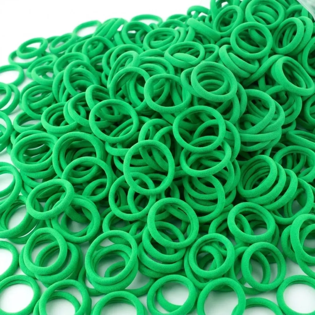 NuveX Haar Elastiekjes Groen