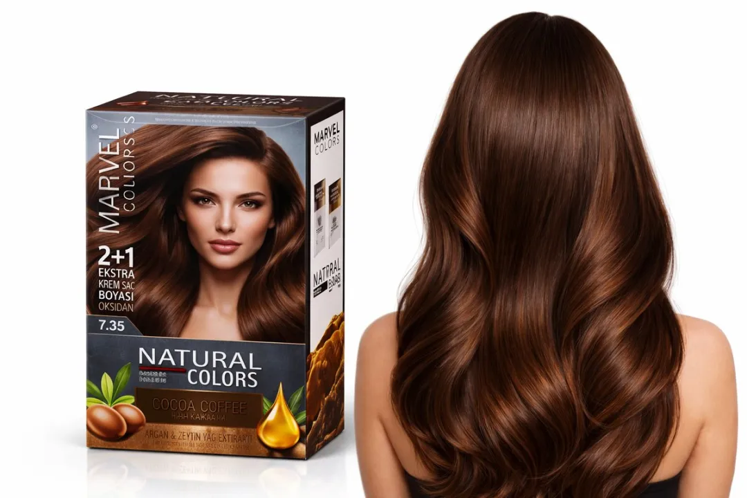 Marvel Natural Colors 7.35 Cocoa Coffee Haarverf 125ml - 5 Stuks