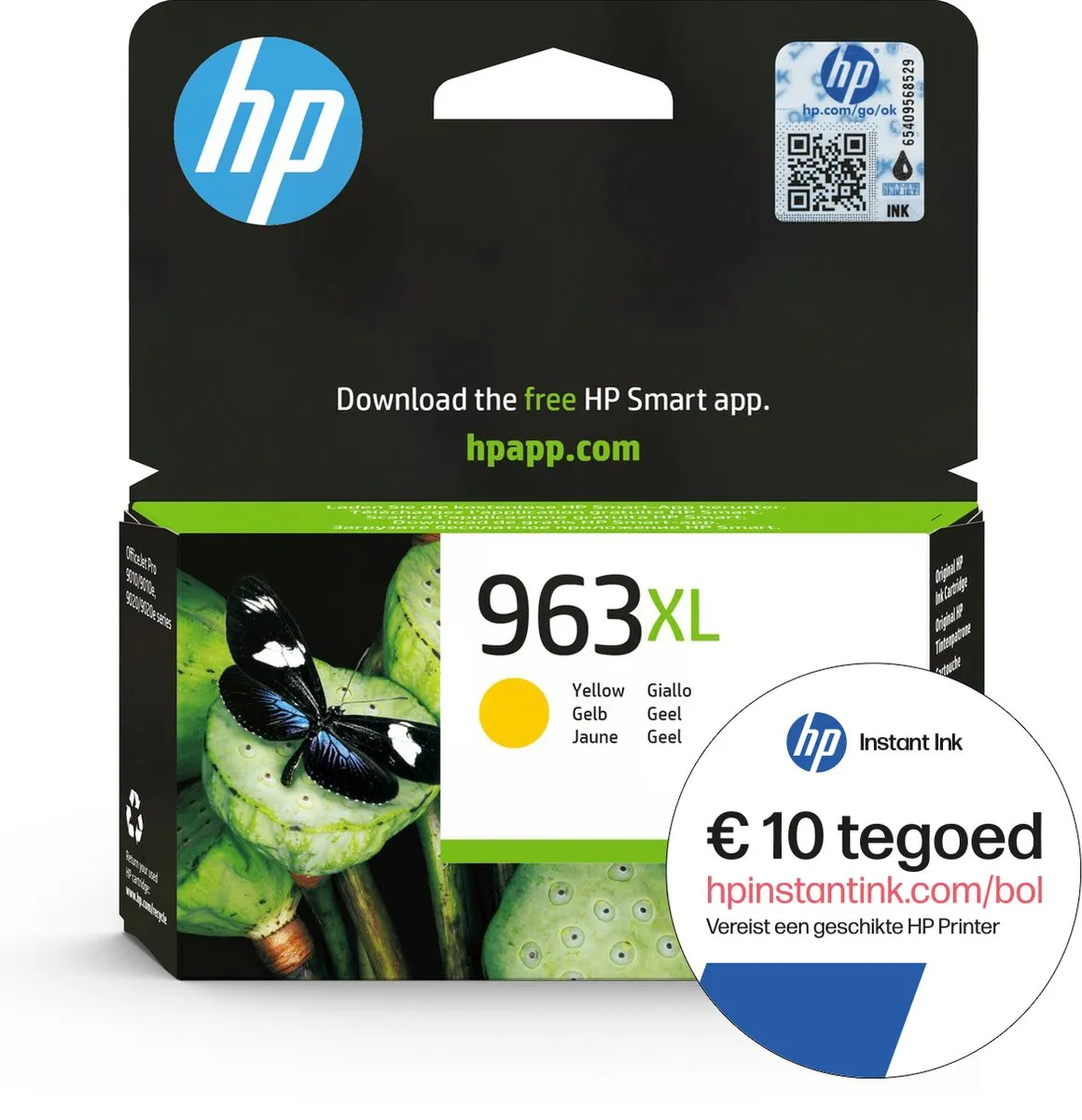 HP 963XL Geel Inktcartridge - 3JA29AE