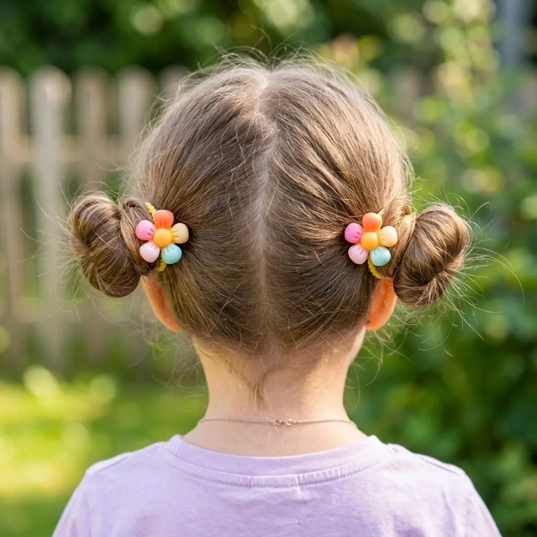NuveX Kinder Haar Elastiek Set 10 Stuks - Meerkleurig