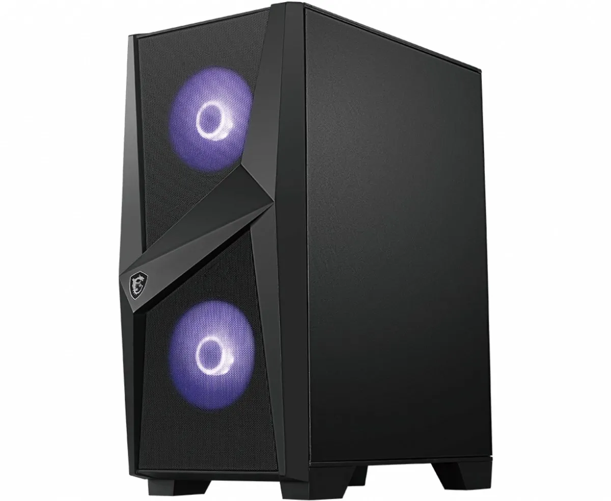 MSI MAG FORGE 100M ATX Behuizing - 3x 2.5" / 2x 3.5" - 2x USB 3.0