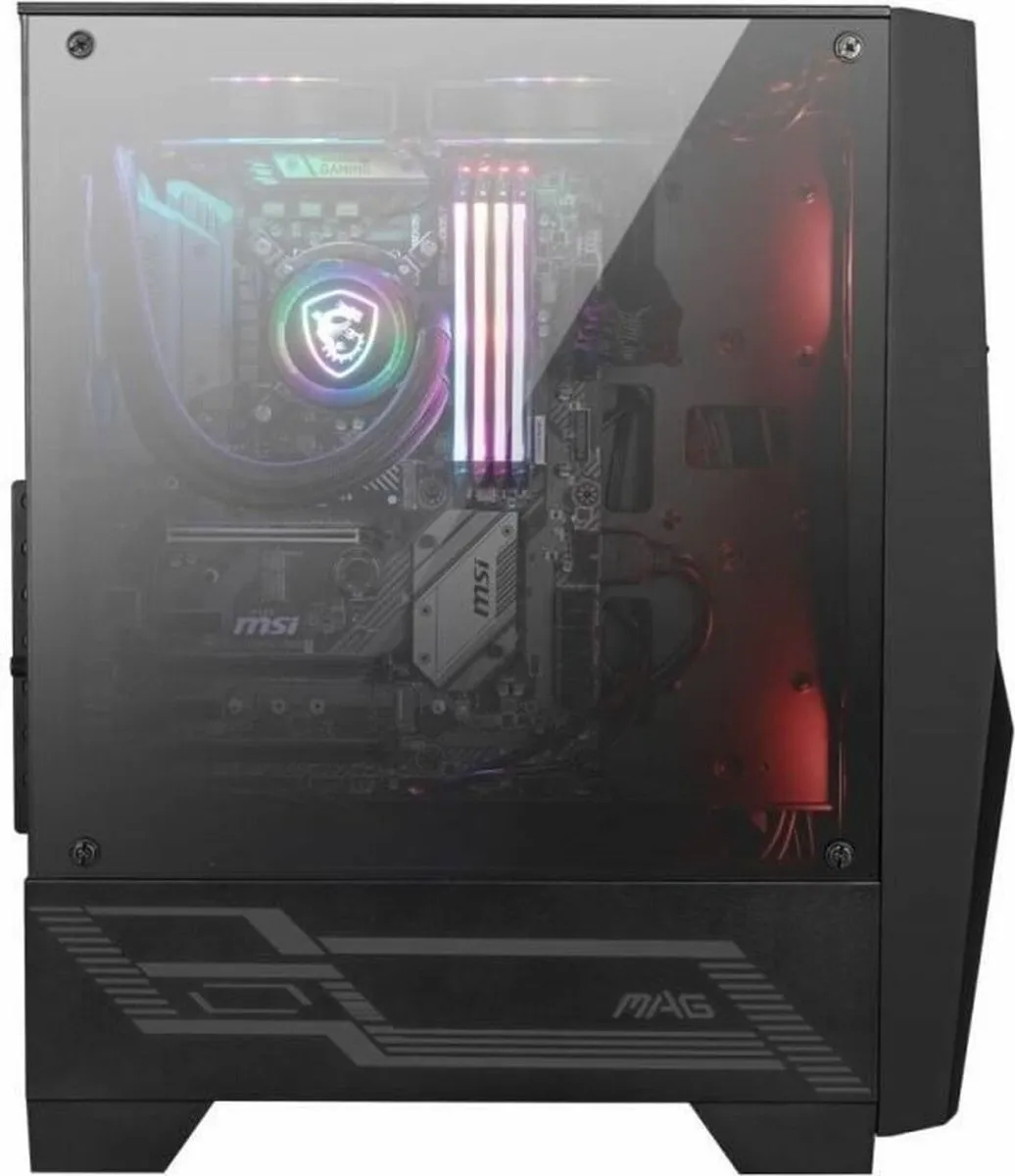 MSI MAG FORGE 100M ATX Behuizing - 3x 2.5" / 2x 3.5" - 2x USB 3.0