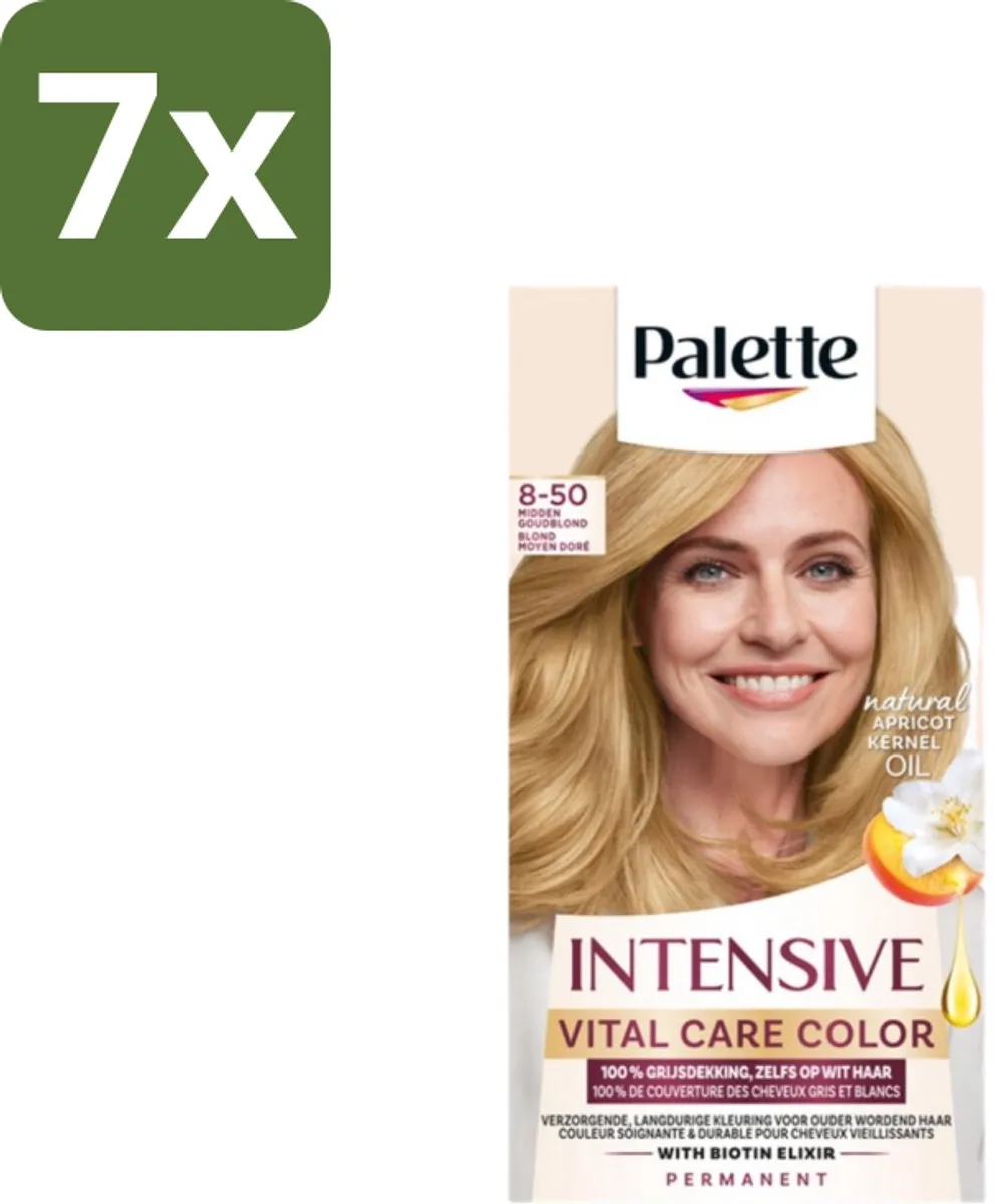Schwarzkopf Poly Palette Haarverf 8-50 Midden Goudblond