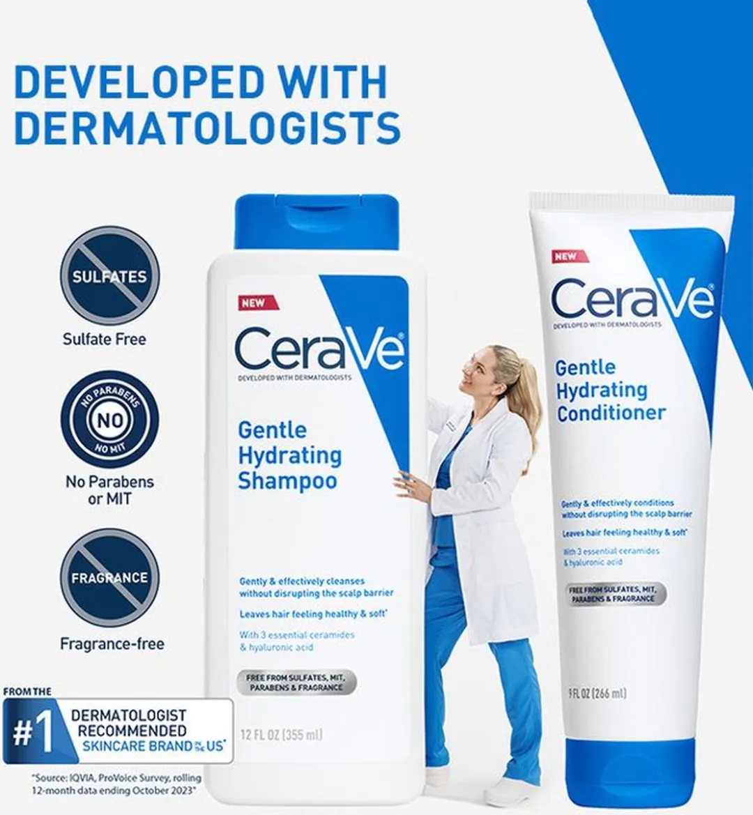 CeraVe Gentle Hydrating Shampoo 355ml