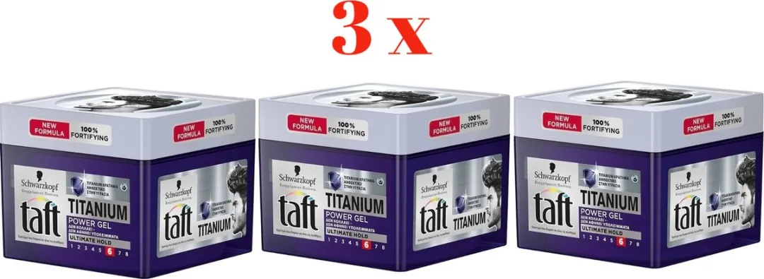 Schwarzkopf Taft Titane Power Haargel 250ml