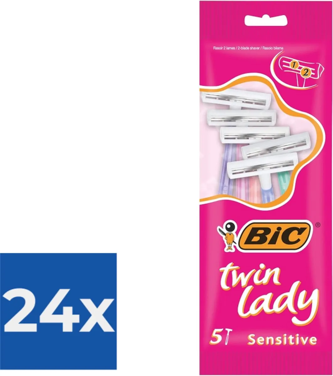 Bic Twin Lady Wegwerpscheermesjes