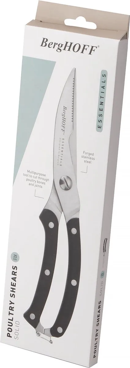 BergHOFF Essentials Gevogelteschaar Solid - Noir