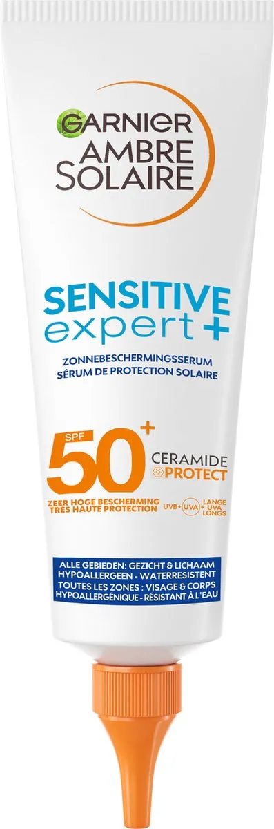 Garnier Ambre Solaire Sensitive Expert Zonneserum SPF 50+ 125ml